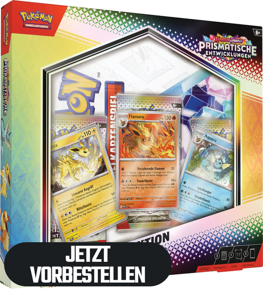 Pokémon Prismatische Entwicklungen Poster Kollektion Deutsch *VORVERKAUF* 17.01.2025